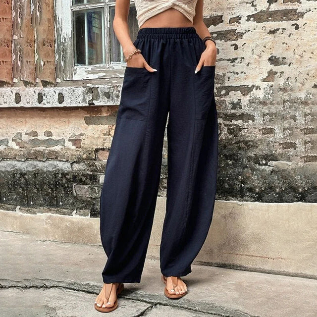 Lena | Pantaloni fluidi
