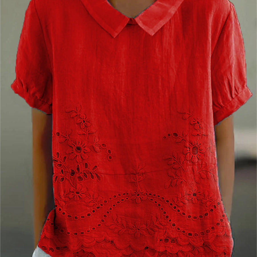 Tabita | Blusa con ricamo floreale