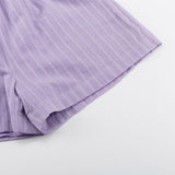 Teresa | Set arioso con blusa abbottonata e shorts