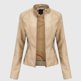 Elena | Giacca in pelle elegante da donna
