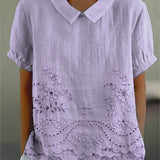 Tabita | Blusa con ricamo floreale