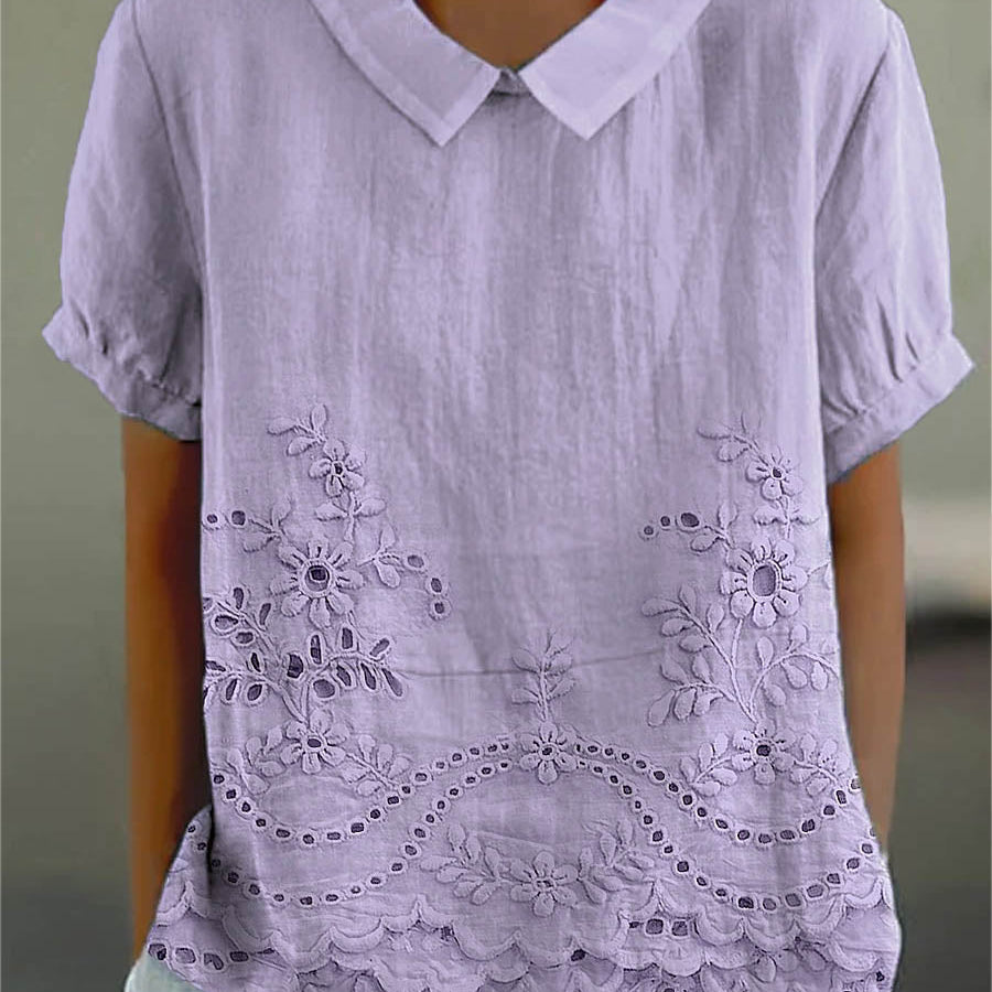 Tabita | Blusa con ricamo floreale
