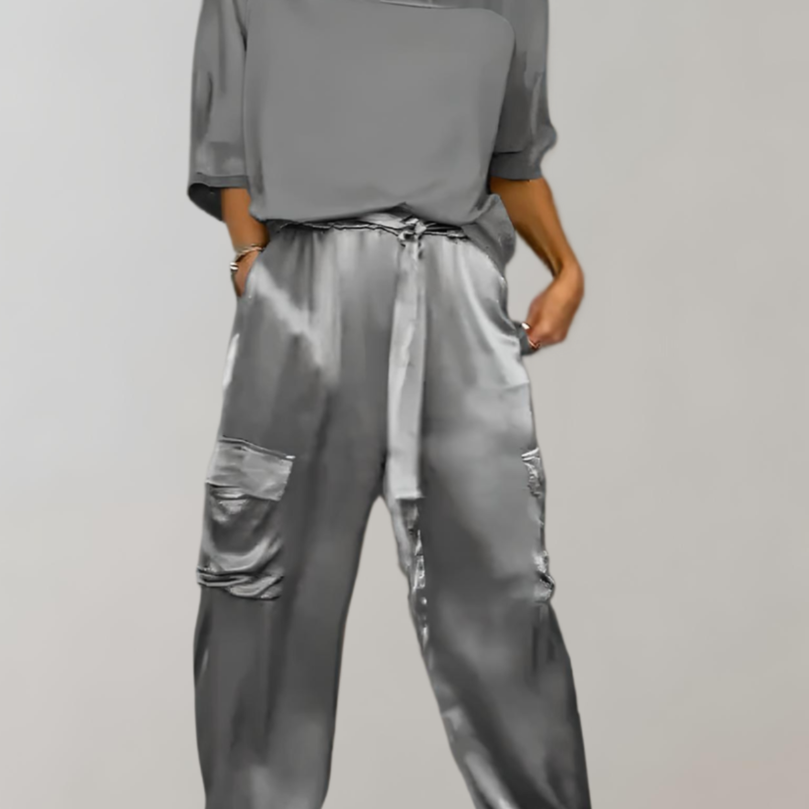 Frida | Set lounge cargo in seta