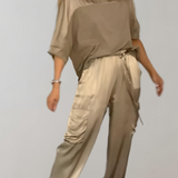 Frida | Set lounge cargo in seta
