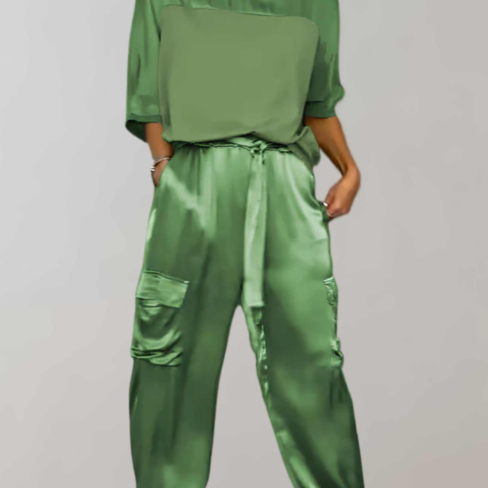Frida | Set lounge cargo in seta
