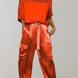 Frida | Set lounge cargo in seta