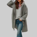 Rosa | Cappotto midi comodo da giorno
