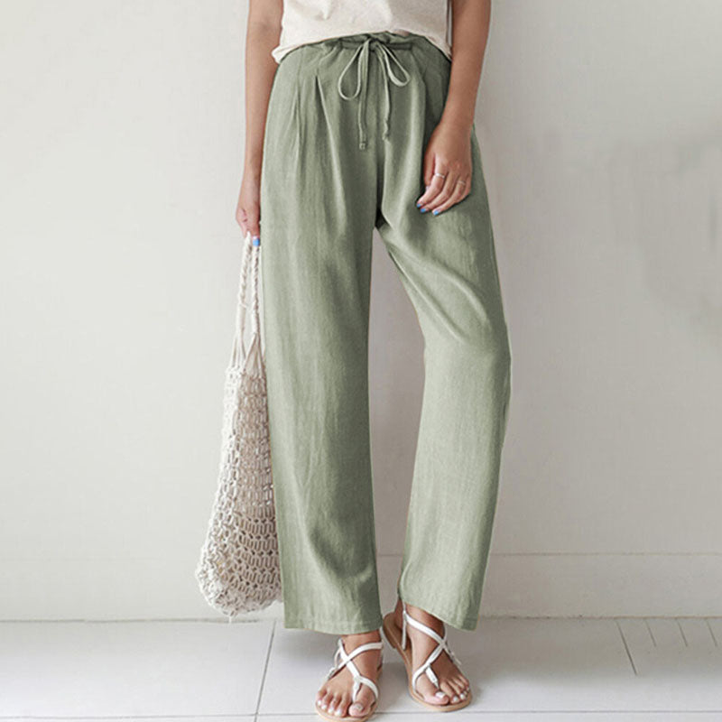 Greta | Pantaloni relax con coulisse