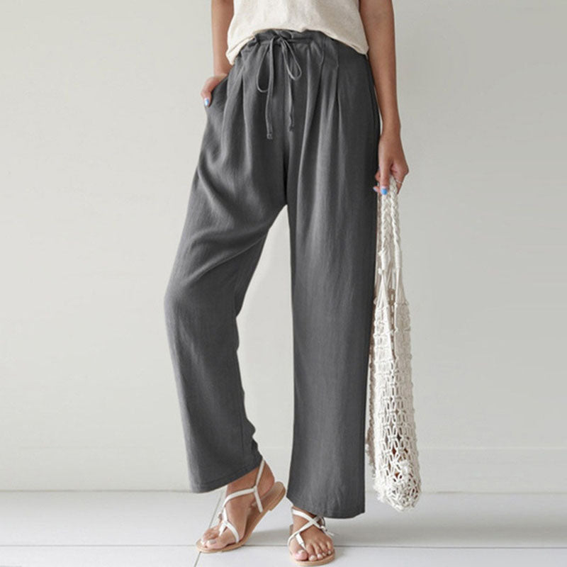 Greta | Pantaloni relax con coulisse