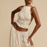 Marta | Top a spalline e gonna
