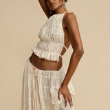 Marta | Top a spalline e gonna