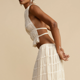 Marta | Top a spalline e gonna
