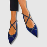 Ilda | Mocassini chic blu navy