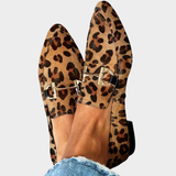 Enrica | Mocassini eleganti leopardati