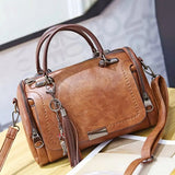 Rosa | Borsa in pelle testurizzata