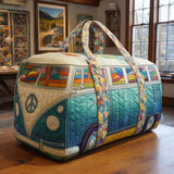 Borsa da viaggio trapuntata – Pulmino retrò