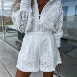 Giovanna | Set elegante in pizzo