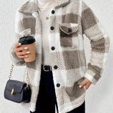 Frida | Giacca in pile elegante a righe