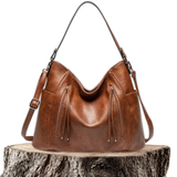 Paola | Borsa in pelle con frange