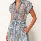 Maddalena | Set boho due pezzi stampato