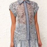 Maddalena | Set boho due pezzi stampato