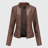 Elena | Giacca in pelle elegante da donna