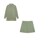 Marlena | Set leggero blusa e shorts