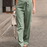 Ida | Pantaloni relax da donna con coulisse e vita elastica