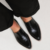 Ilda | Mocassino patchwork nero