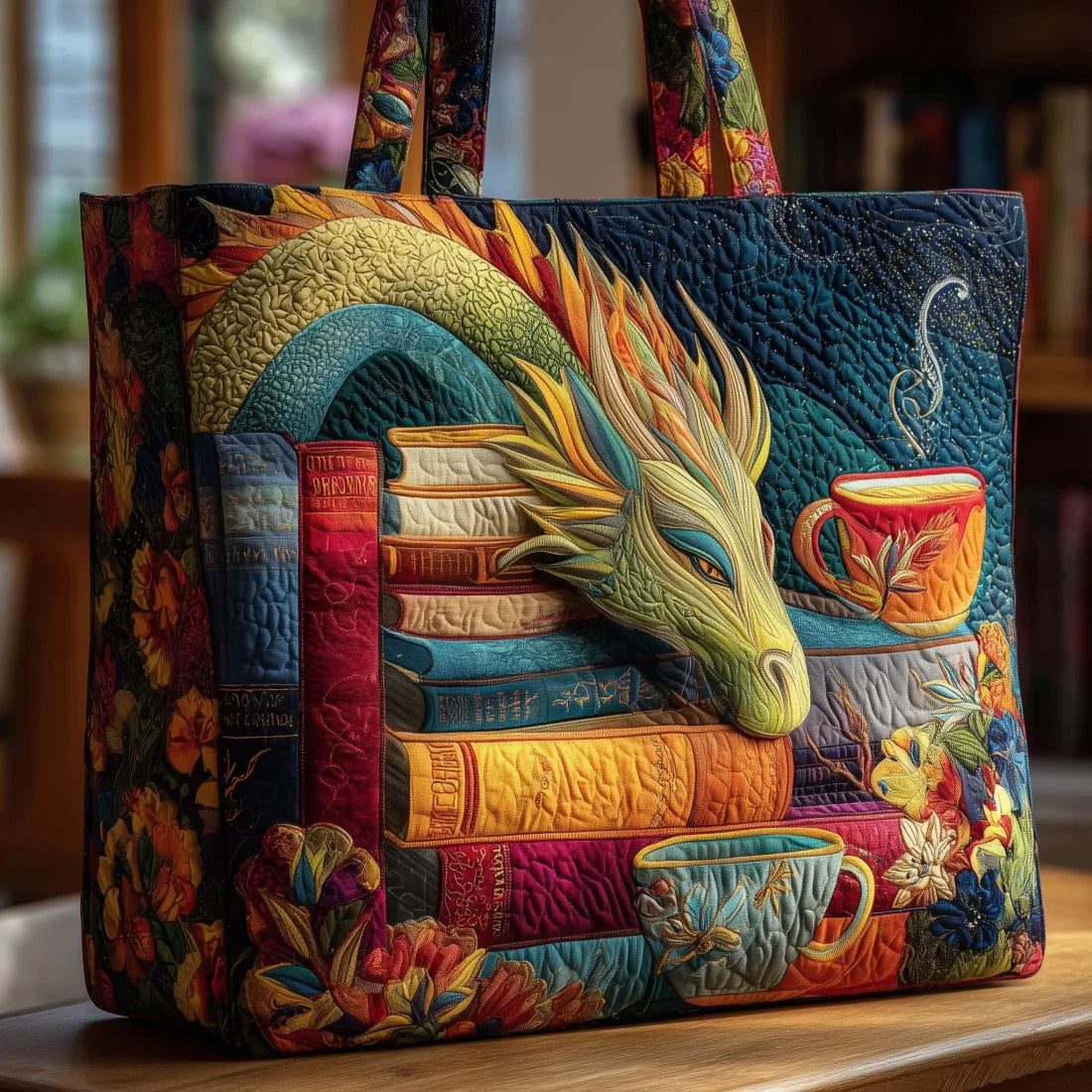 Borsa trapuntata – Drago lettore