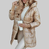 Ida | Cappotto autunnale elegante con cappuccio