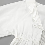 Luisa | Set con volant e shorts
