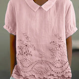 Tabita | Blusa con ricamo floreale