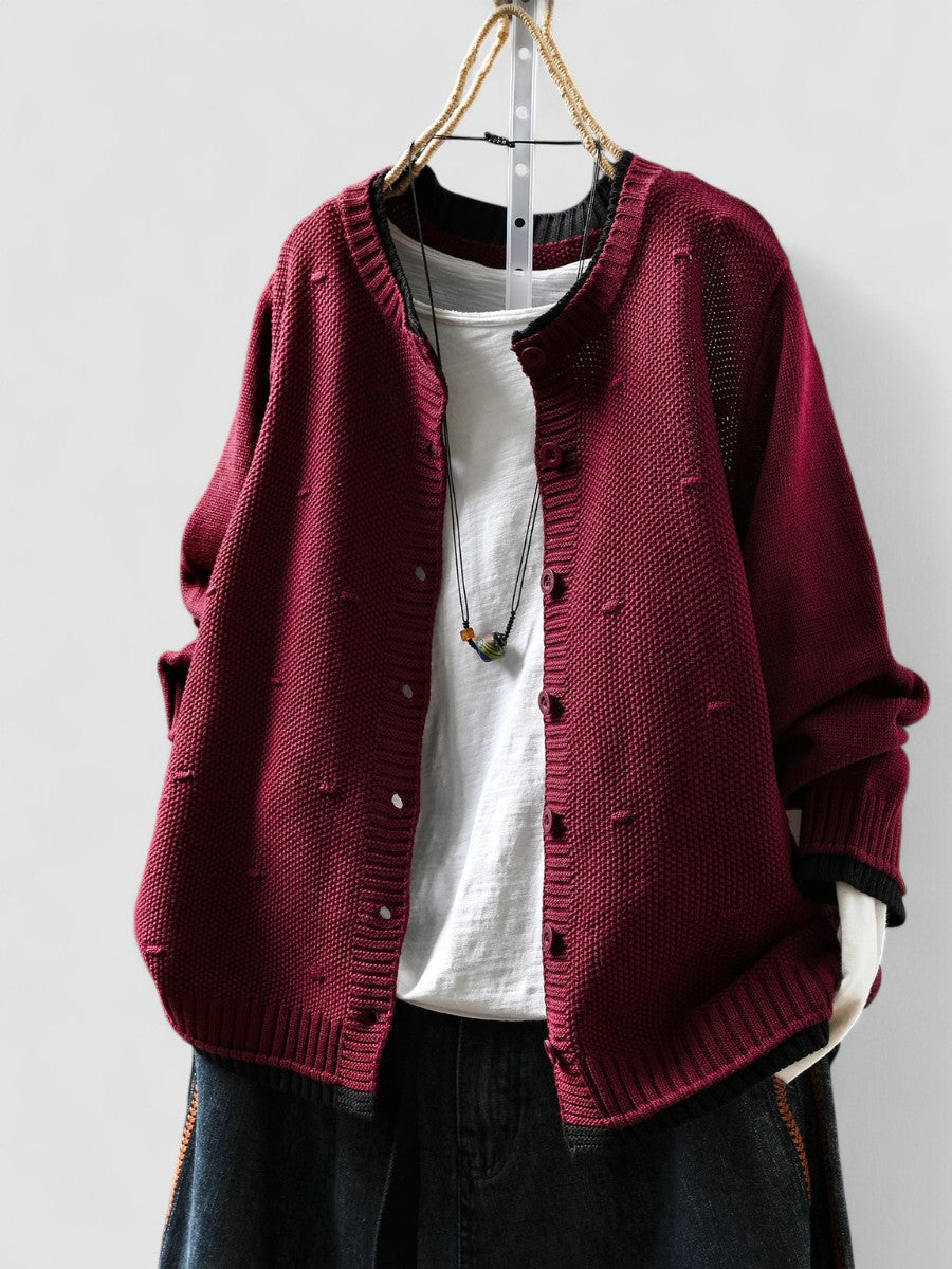 Isadora – Cardigan strutturato — 1