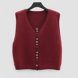 Maribela – Gilet in maglia con bottoni — 1