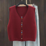 Maribela – Gilet in maglia con bottoni — 3