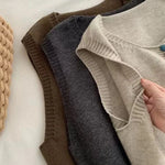 Maribela – Gilet in maglia con bottoni — 5