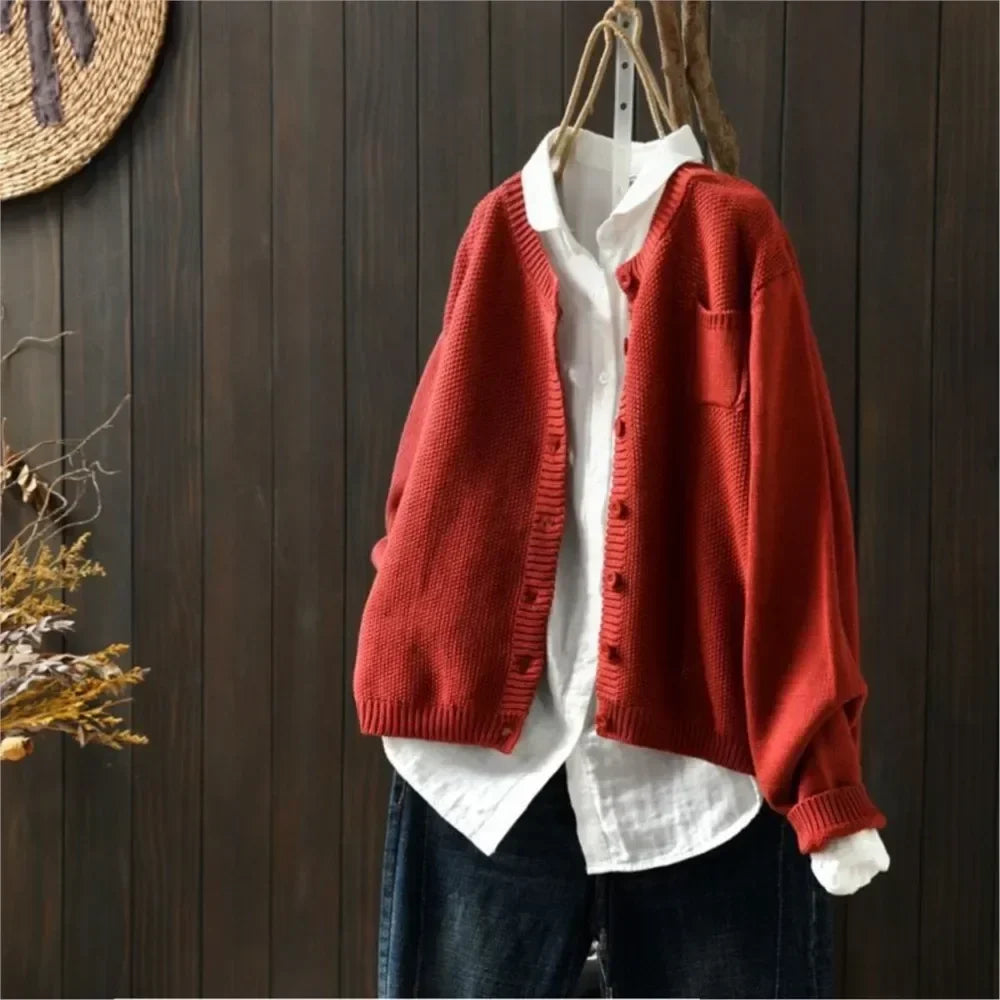 Marlene – Cardigan in lino — 3