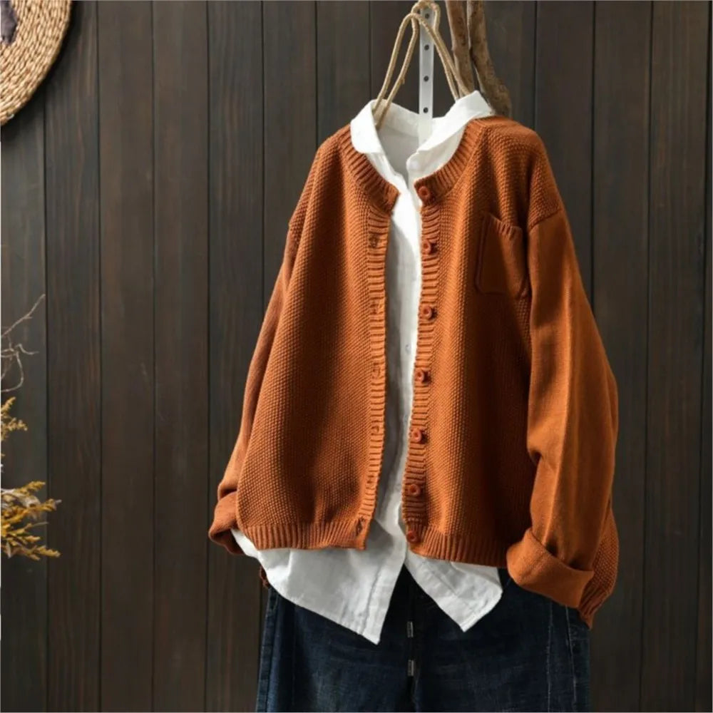 Marlene – Cardigan in lino — 4