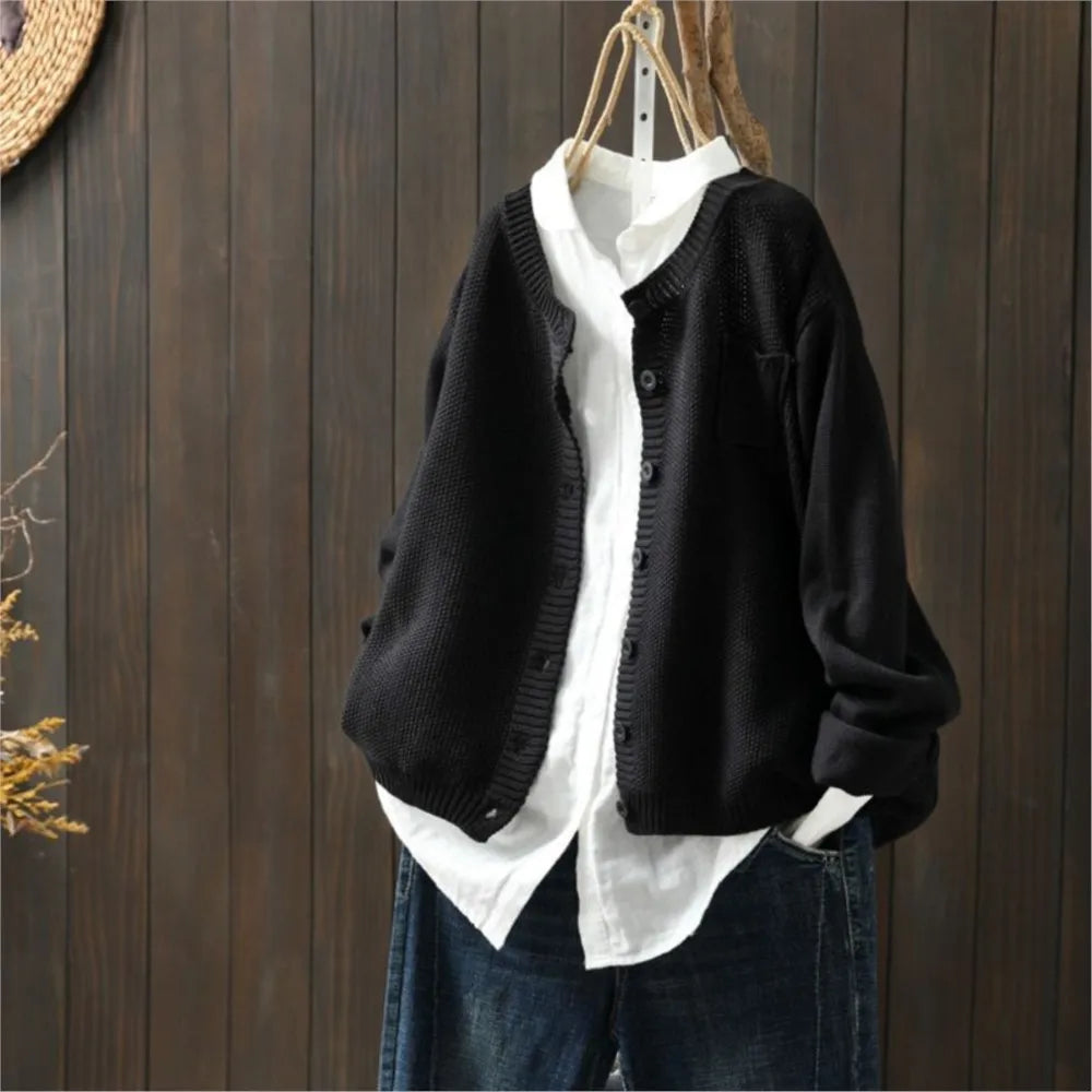 Marlene – Cardigan in lino — 5