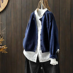 Marlene – Cardigan in lino — 7