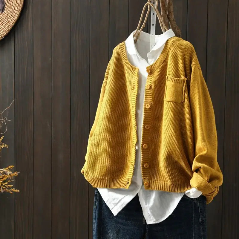 Marlene – Cardigan in lino — 8