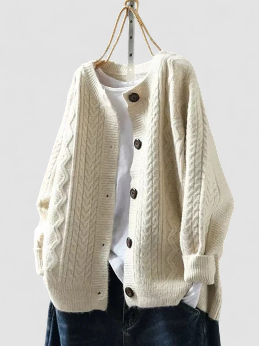 Lorença – Cardigan a trecce — 1