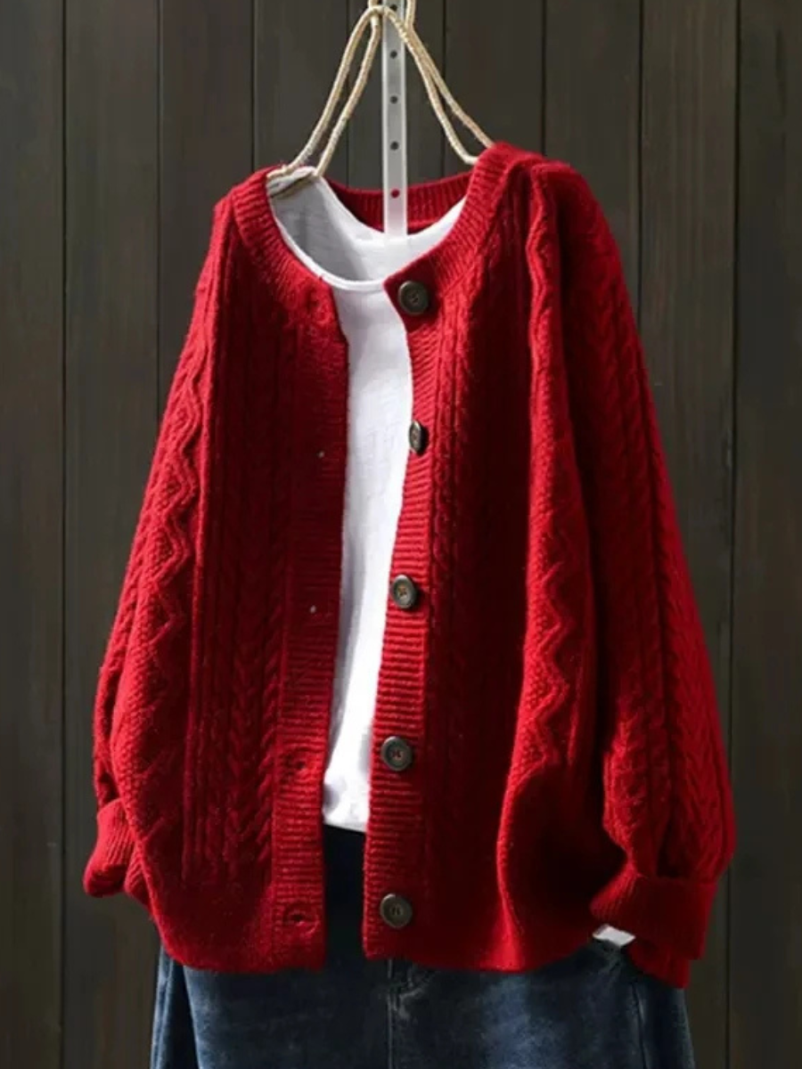 Lorença – Cardigan a trecce — 2