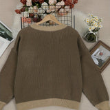 Marcelina – Cappotto in maglia con tasche — 5