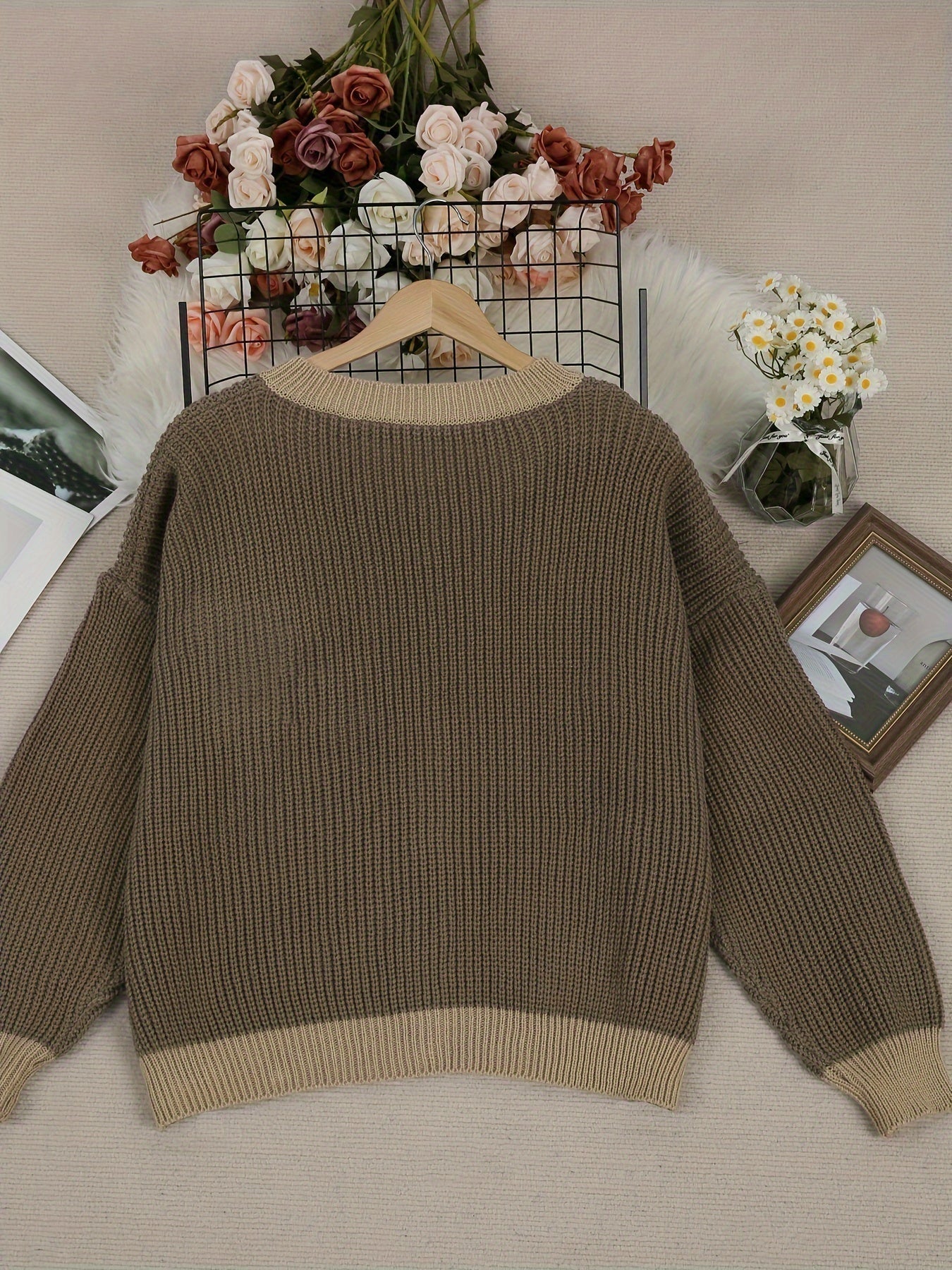 Marcelina – Cappotto in maglia con tasche — 5