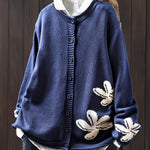 Safira – Cardigan con fantasia floreale — 2