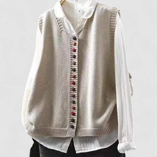 Rosália – Gilet in maglia — 1