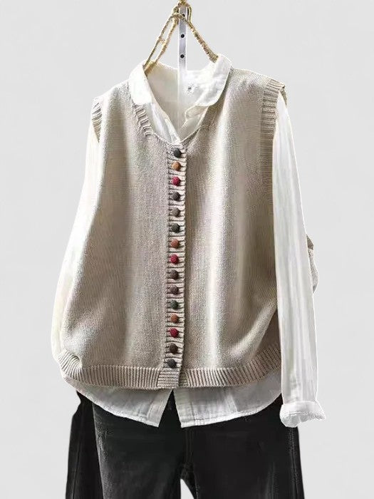 Rosália – Gilet in maglia — 1