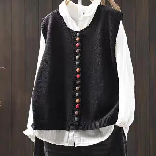 Rosália – Gilet in maglia — 2